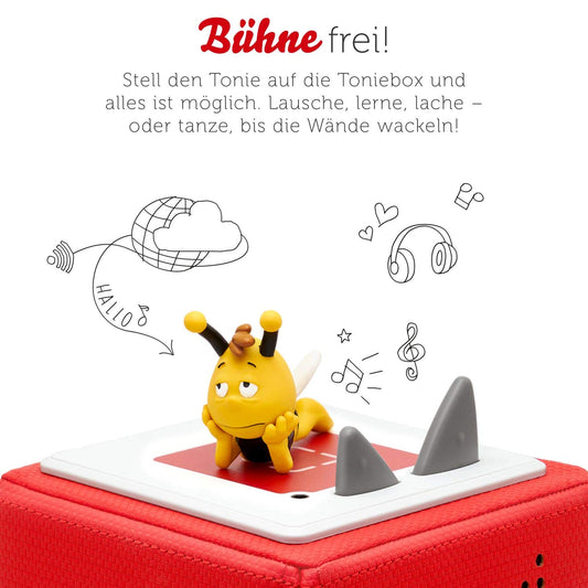 Tonies audio figure for Toniebox, The Bee Maja - The Butterfly Ball, audio play for children aged 3 and up, running time approx. 68 minutes.