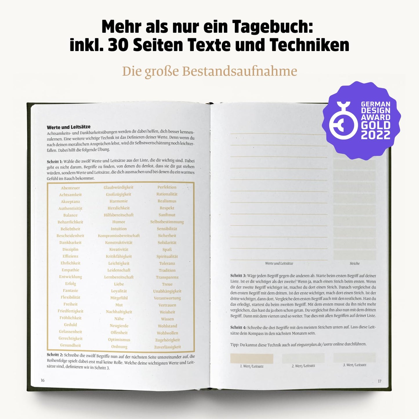 A good day, self-love, and gratitude journal. Just 5-6 minutes a day. For gratitude, mindfulness, journaling, diary (Ruby)