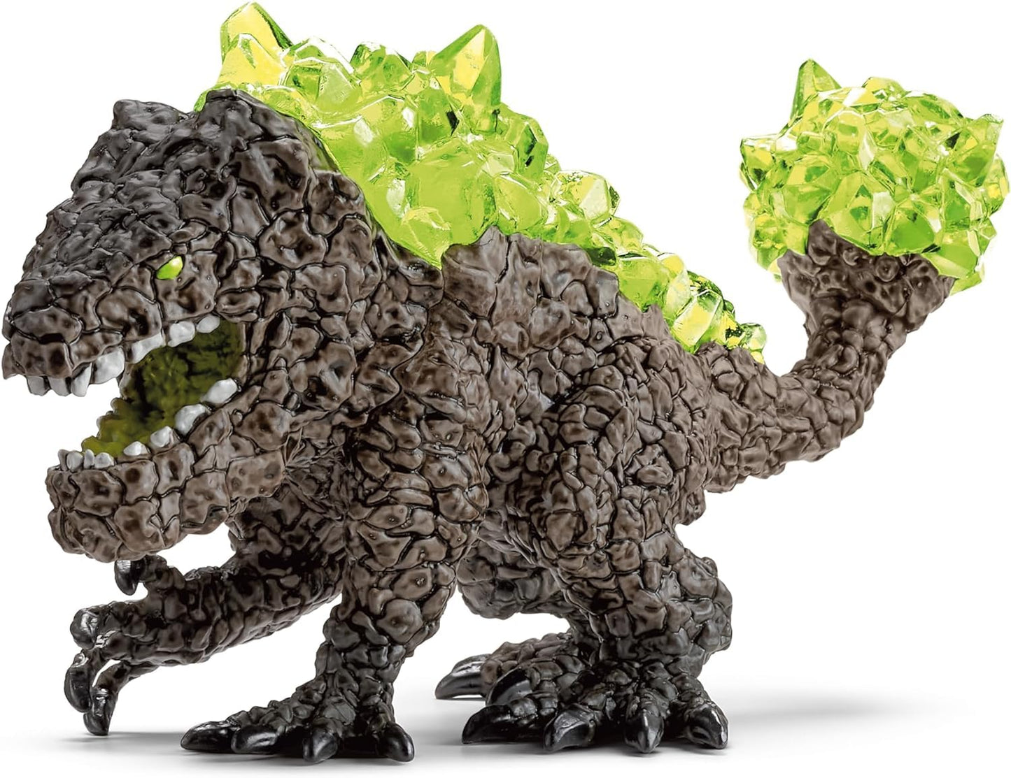 Creepy Eldrador Creatures | Shadow Lynx vs. Rock Crusher 70827 | schleich Eldrador set with crystal elements | imaginative toy | monster action figures for kids 7+ | 2 pieces
