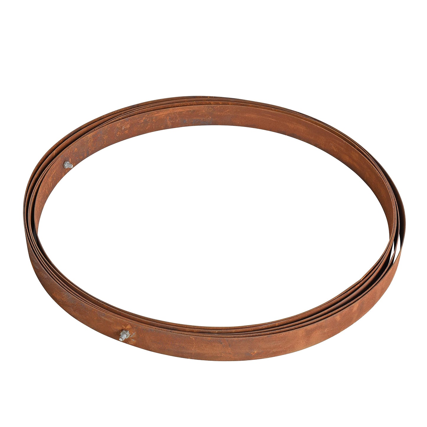 ESTEXO Rusty decorative ball Rust ball Garden ball Metal band Band iron Garden decoration Rust Metal 40 cm