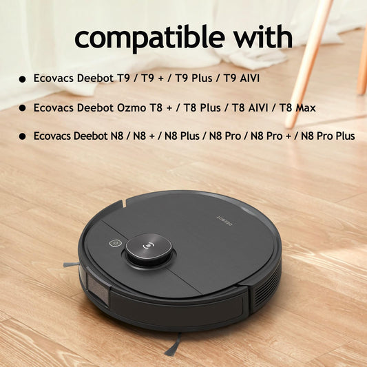 Get 50 pieces of cloth accessories for Ecovacs Deebot Ozmo N8 Pro+/T8 Max/T9 AIVI/T8+/N8Pro/T8 AIVI/N8/T9+ vacuum cleaner.