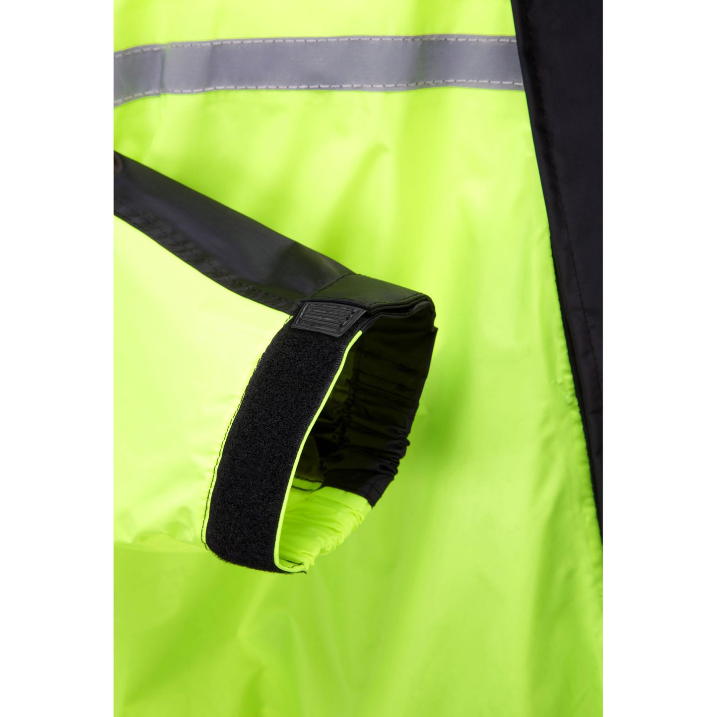JDC waterproof motorcycle rain jacket High Visibility - Shield - Yellow/Black - XXL