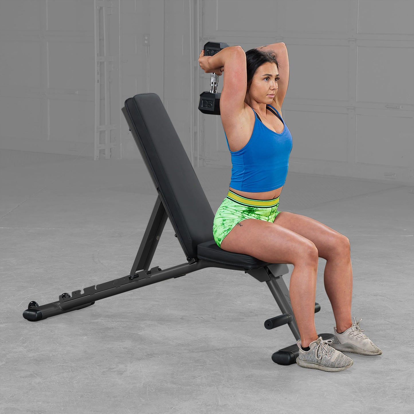 Body-Solid GFID-225B weight bench | foldable | fully assembled | incline setting | combination bench | workout bench | incline bench | flat bench | fitness bench | bench