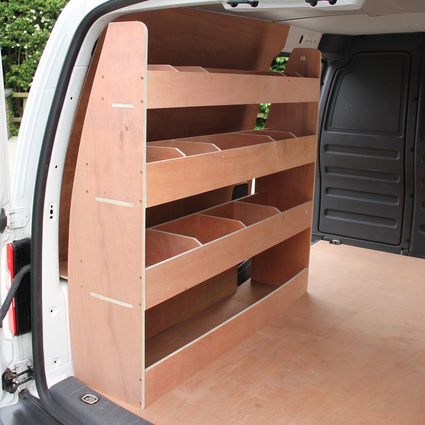 Monster Racking VW Caddy Transporter vehicle racking vehicle shelves vehicle conversion van car rack shelving system workshop trolley 22cm H x 122.5cm W x 30cm D