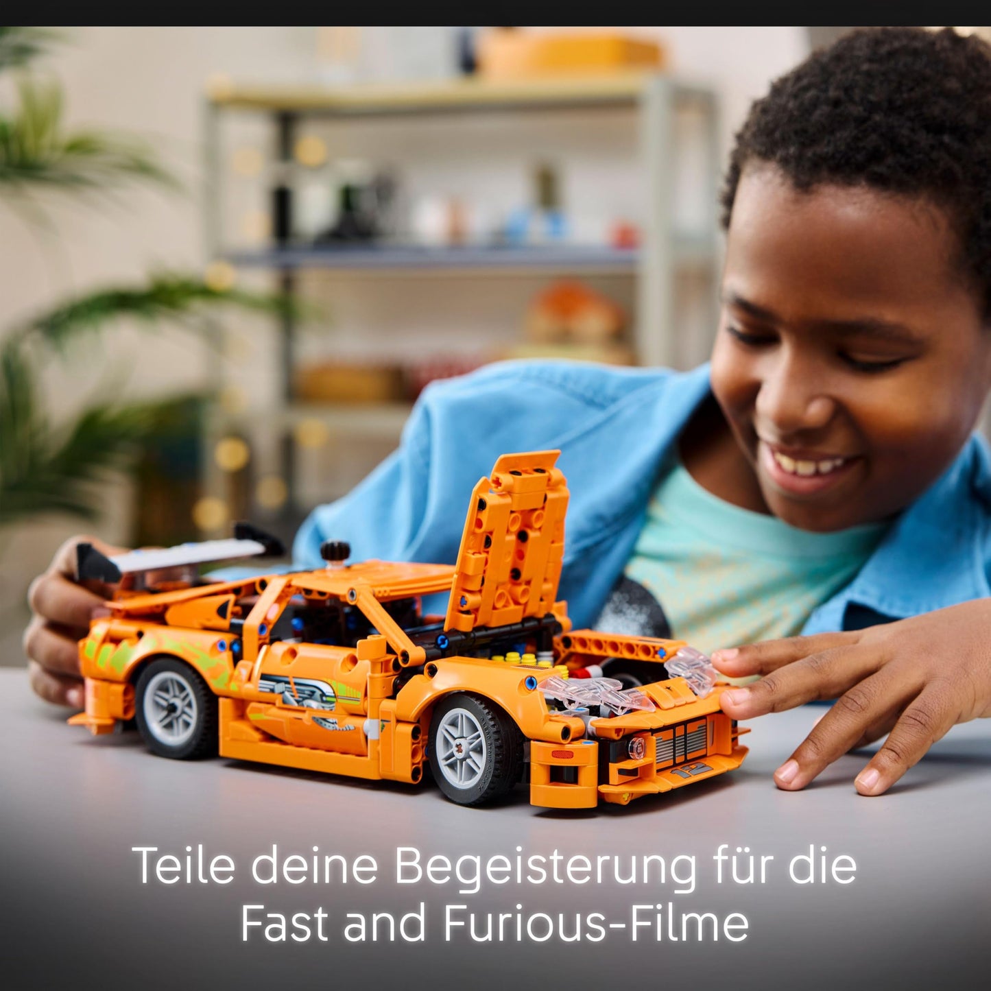 LEGO Technic Fast and Furious Toyota Supra MK4 - Toy Car - Featuring 6-cylinder engine & opening doors - Model set for boys and girls aged 9 and up - Perfect birthday gift idea 42204
