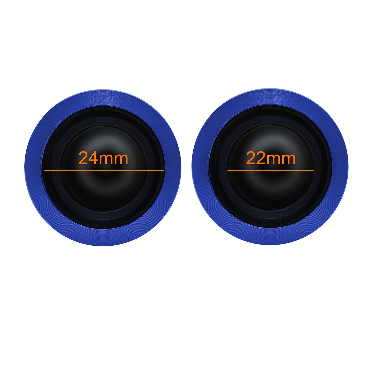 Universal motorcycle handlebar grips 22mm - 24mm for scooters mopeds High-quality anti-slip motorcycle grips high-quality rubber grips made of CNC aluminum - Premium design