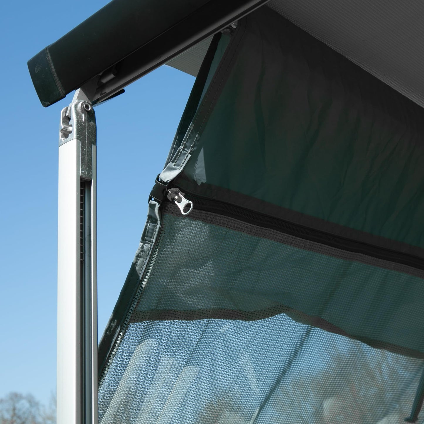 your GEAR Camping Bus Sun + Rain Blocker Side Walls - 2 x side wall for awning with 2m extension