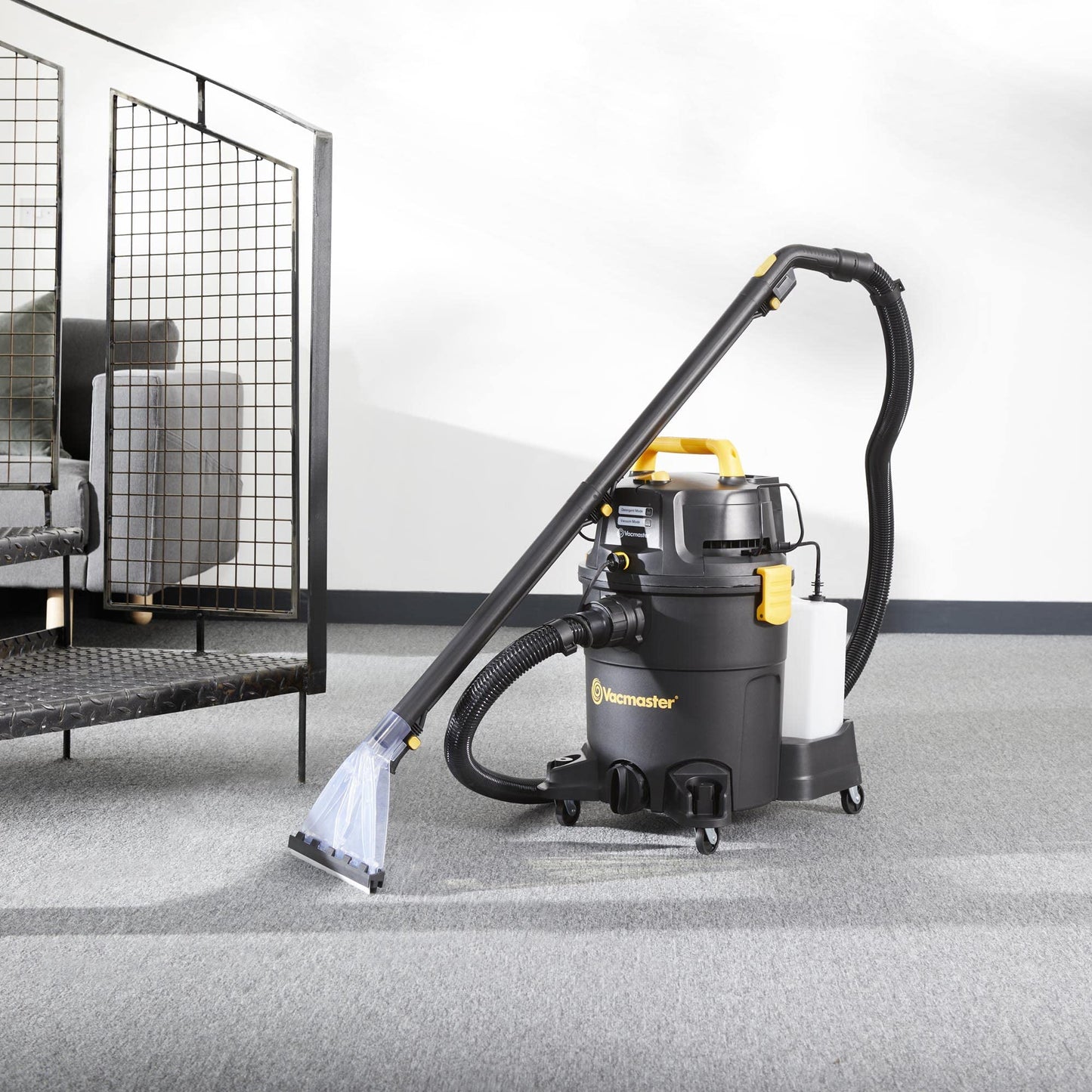 Vacmaster VK1323PFR 1300W 23L 3-in-1 wet/dry vacuum cleaner with dual-tank design, floor cleaner for hard floors carpets, carpet cleaning machine.