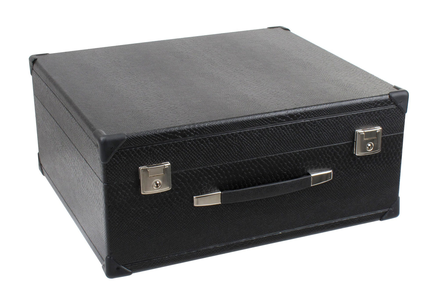 Alpsound 96-bass accordion case (carrying case for 96-bass accordions, wooden core, faux leather cover)
