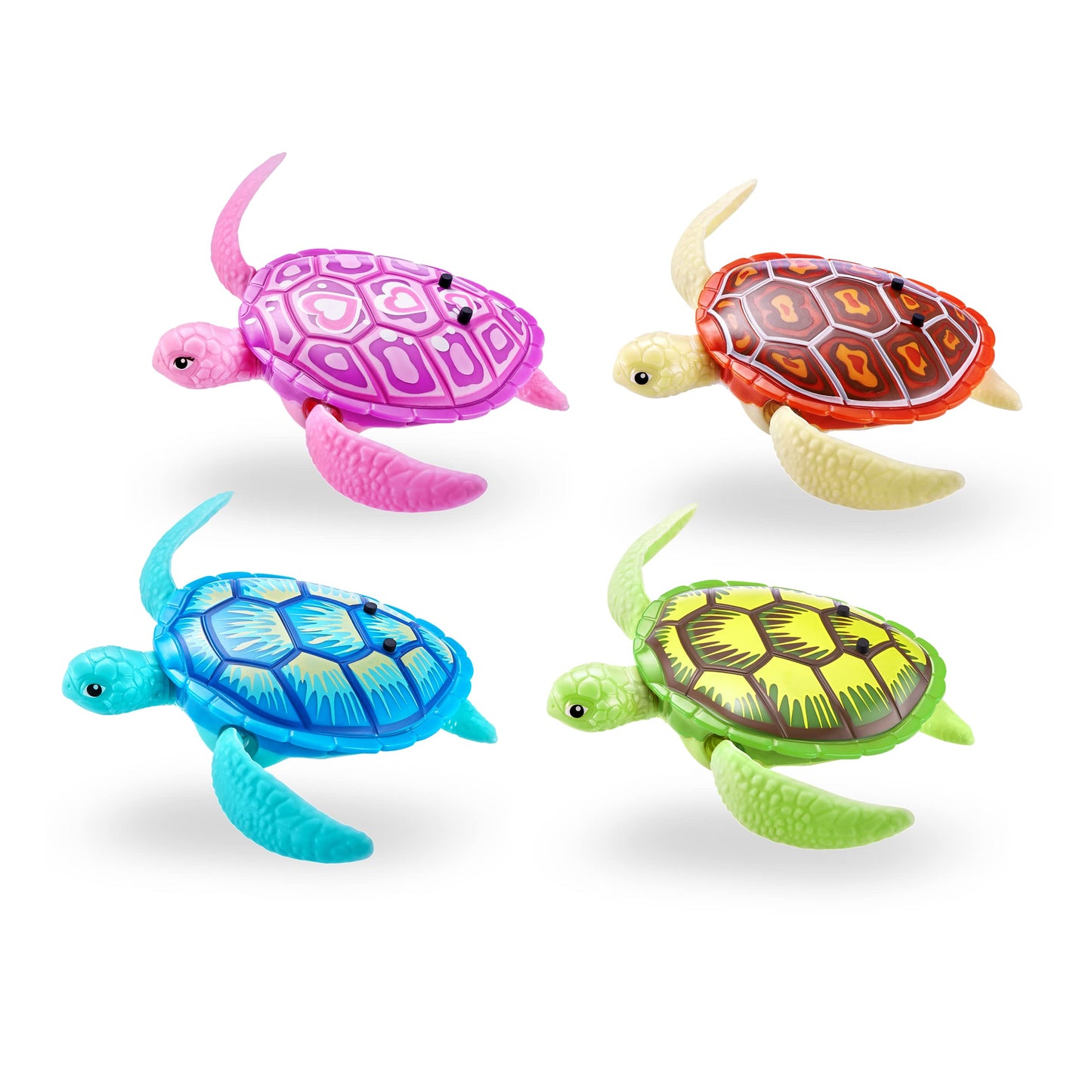 Robo Turtle robotic turtle (2-pack, green & pink)