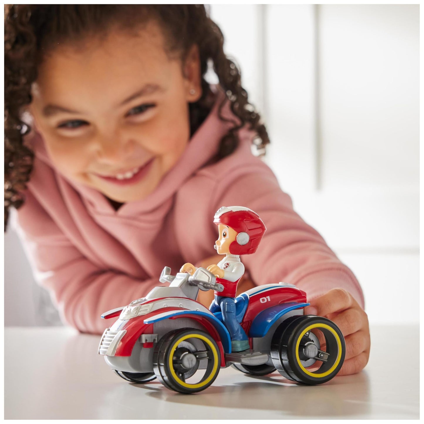 PAW PATROL, Rescue Quad with Ryder Figure (Sustainable Basic Vehicle), Toy for Kids Ages 3+