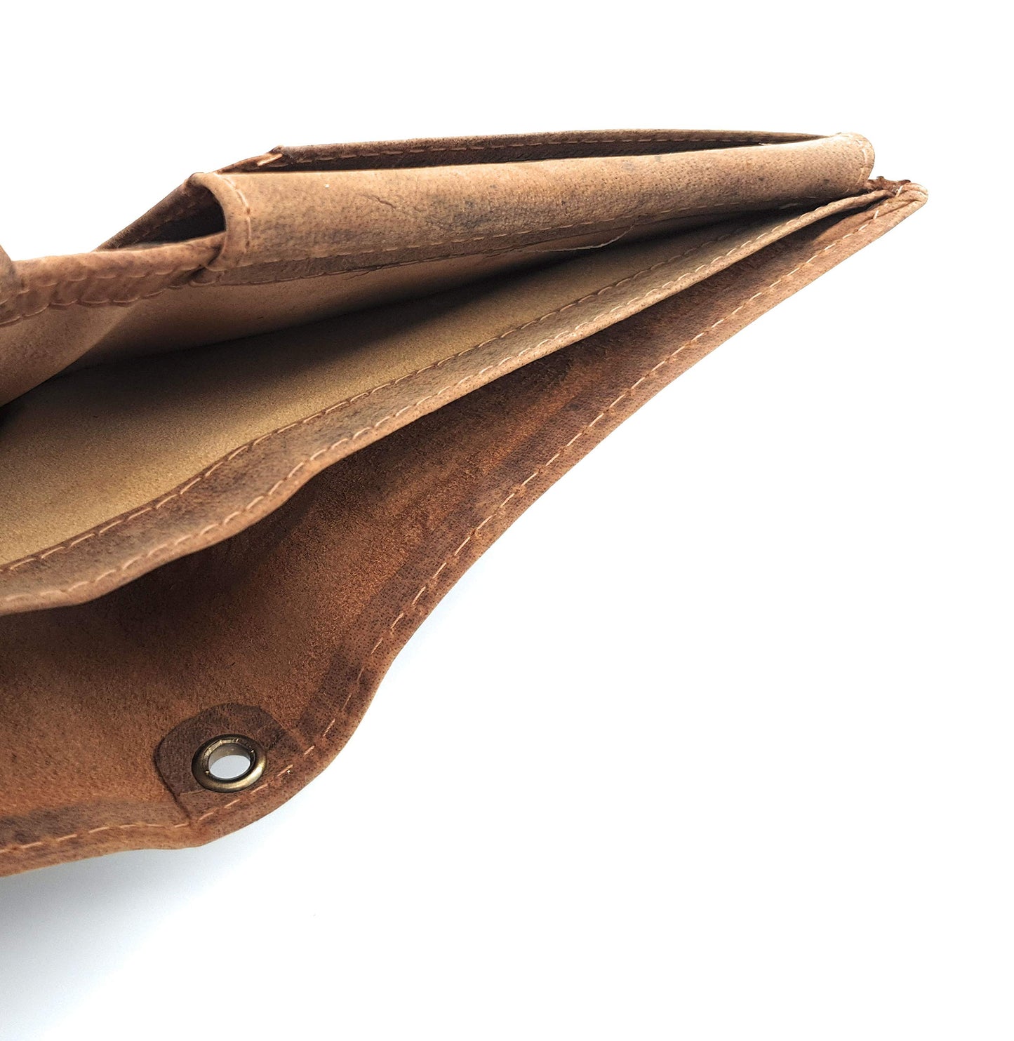 Jockey Club genuine leather biker wallet in genuine leather wallet with 50cm chain & RFID protection.