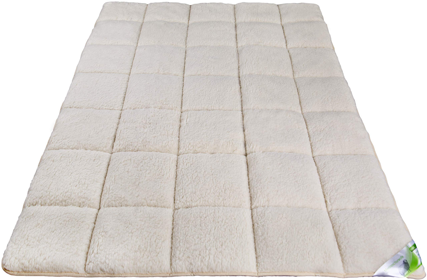 franknature - Underblanket made of lambswool with Merino wool mattress topper 90x200