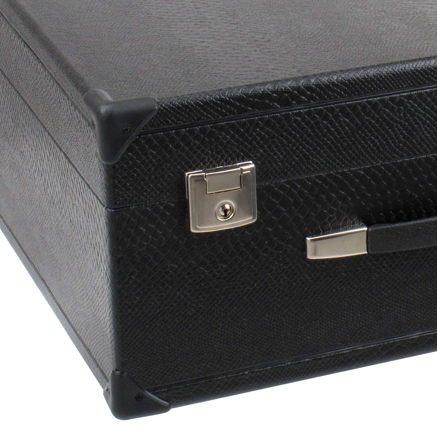 Alpsound 96-bass accordion case (carrying case for 96-bass accordions, wooden core, faux leather cover)