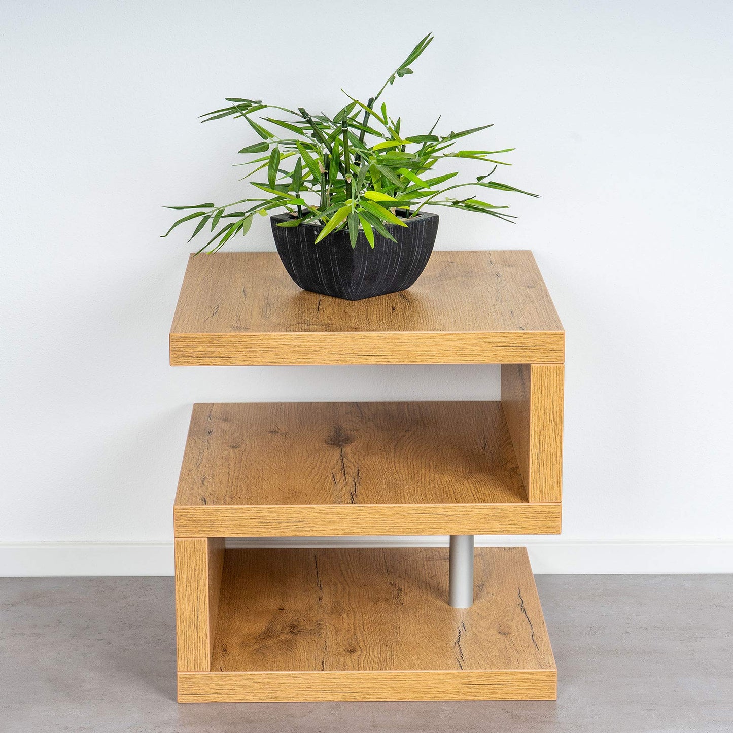 levandeo coffee table Sigi wild oak B x H x D: 44x44x44cm Wooden side table No assembly Fixed glued Living room table