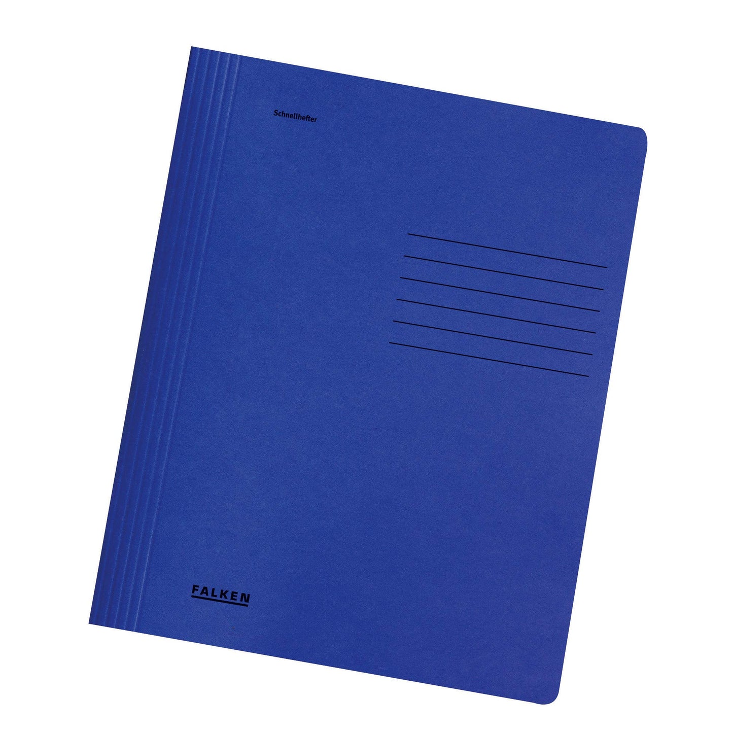 Original Falcons 100 pack quick files Intensive colors. Made in Germany. Made from recycled cardboard for DIN A4 commercial and government filing dark blue files ideal for office and school.