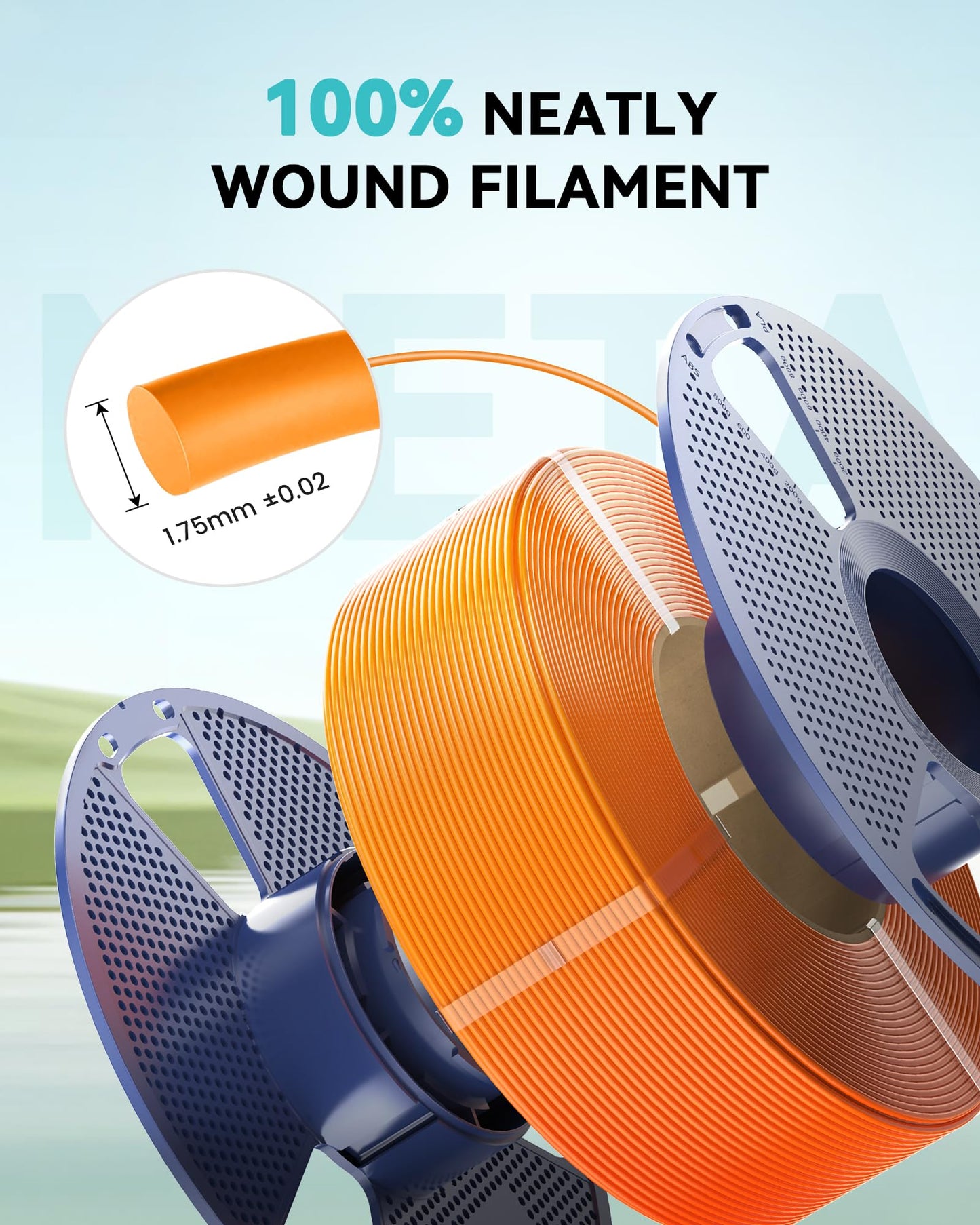 SUNLU High Speed PLA Metal Filament, 1kg PLA 3D printer filament 1.75mm, Stronger 3D printing filament, Dimensional accuracy +/- 0.02mm, Compatible with 3D FDM printers, 1kg spool (2.2 pounds), Black.