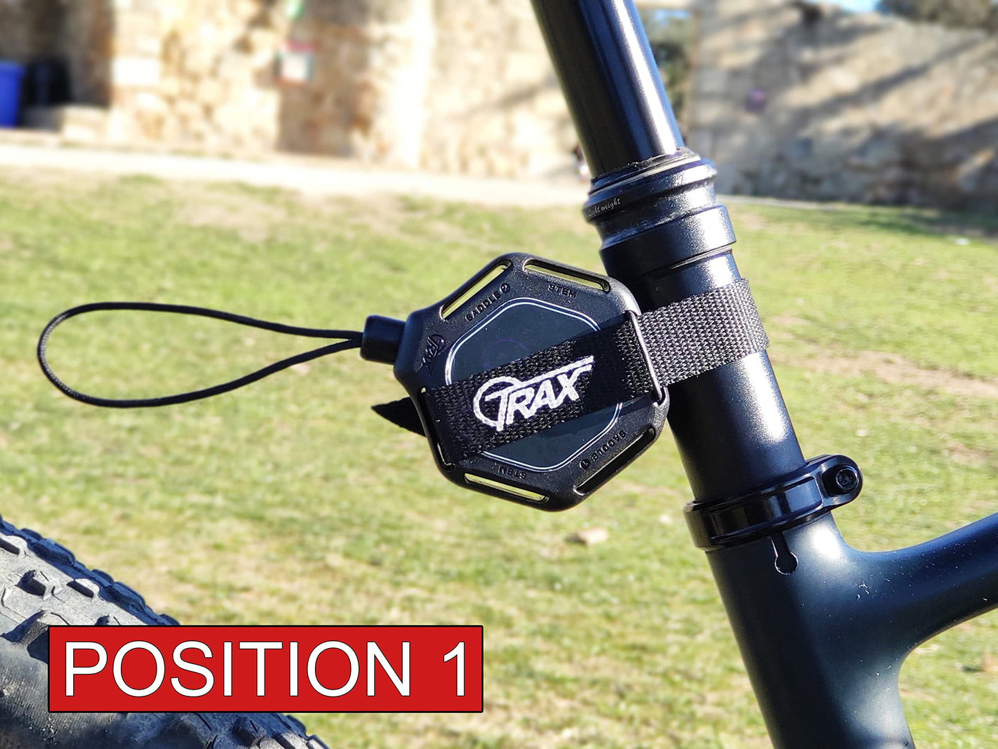 TRAX Pro towing system for bike/bike/E-bike.