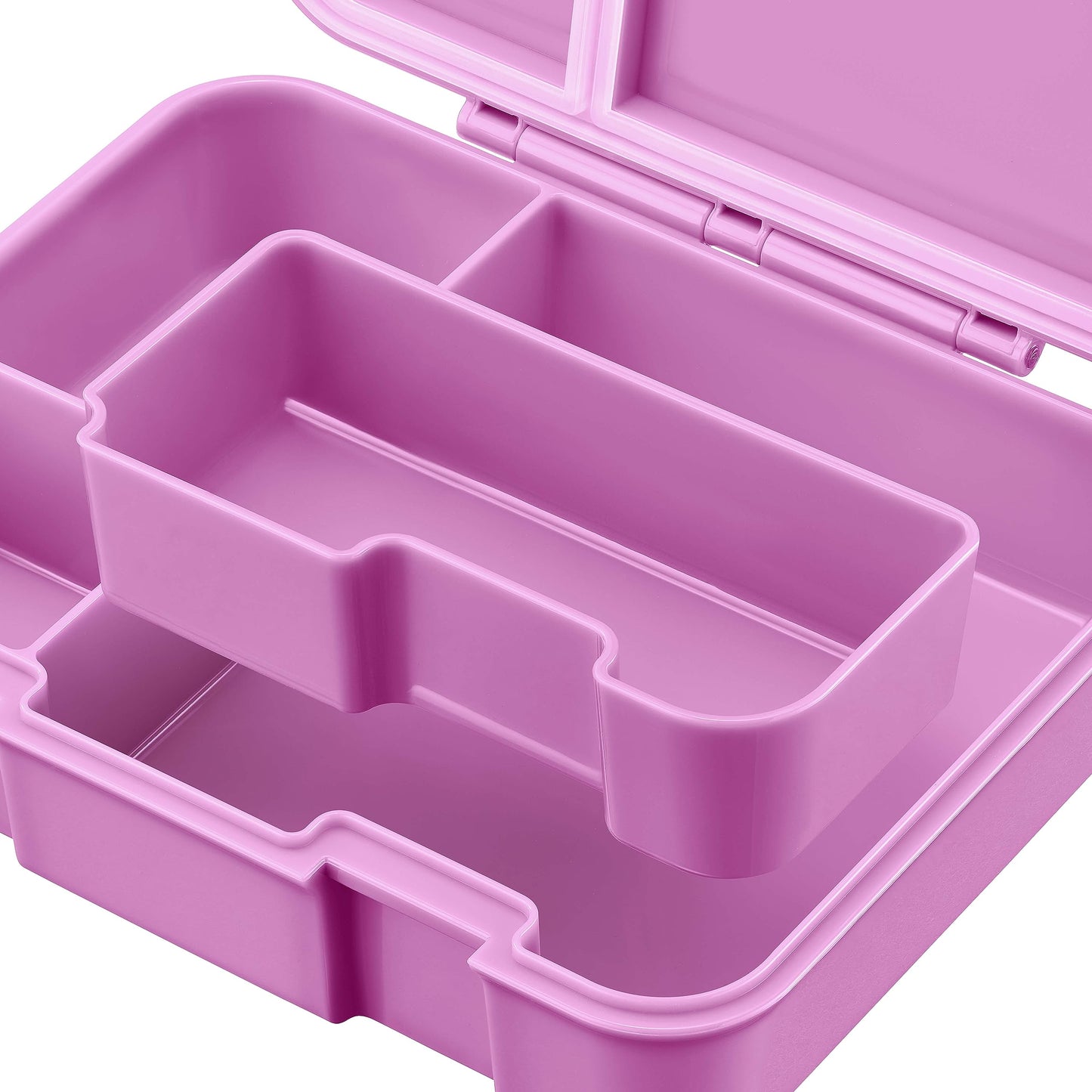 My Vesperbox - Jin - Bento Box for Kids - Lunchbox - extremely durable - ideal for kindergarten and school (Pink - Butterfly)