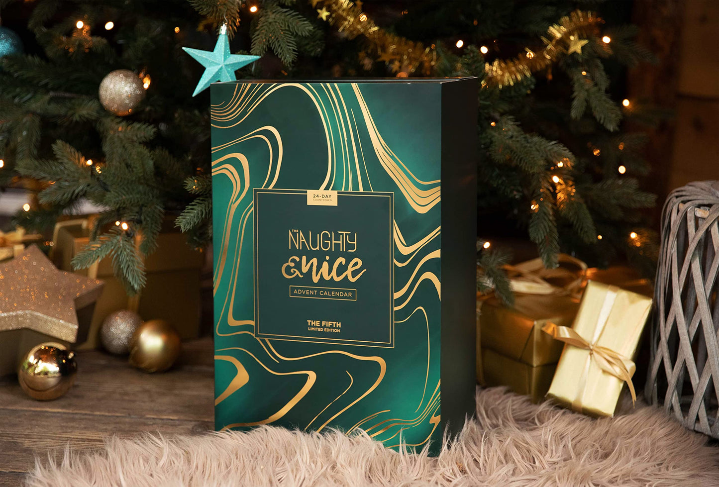Beate Uhse Erotic Advent Calendar 2022 Naughty & Nice - Adult Advent Calendar with 24 sex toys and accessories - A new gift every day