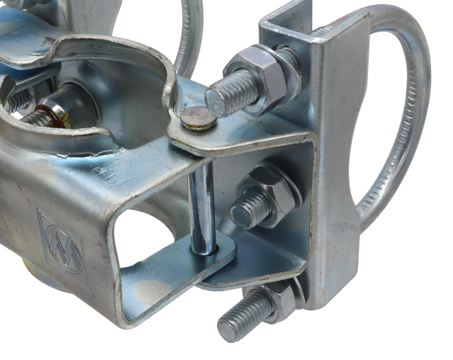 Winterhoff support wheel holder for 70mm round drawbars clamping bracket support wheel clamp 48mm trailer (optional with support wheel) (holder)
