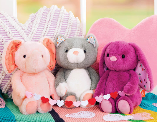 B. Toys - Cloudy Cosmo - Plush Cat - Stuffed Animal - Super Soft Kitty - Easy to Wash - 0 Months +