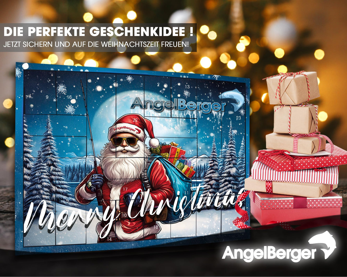 Angel Berger Advent Calendar Christmas Calendar Fishing Calendar (Angel Berger Advent Calendar Allround)