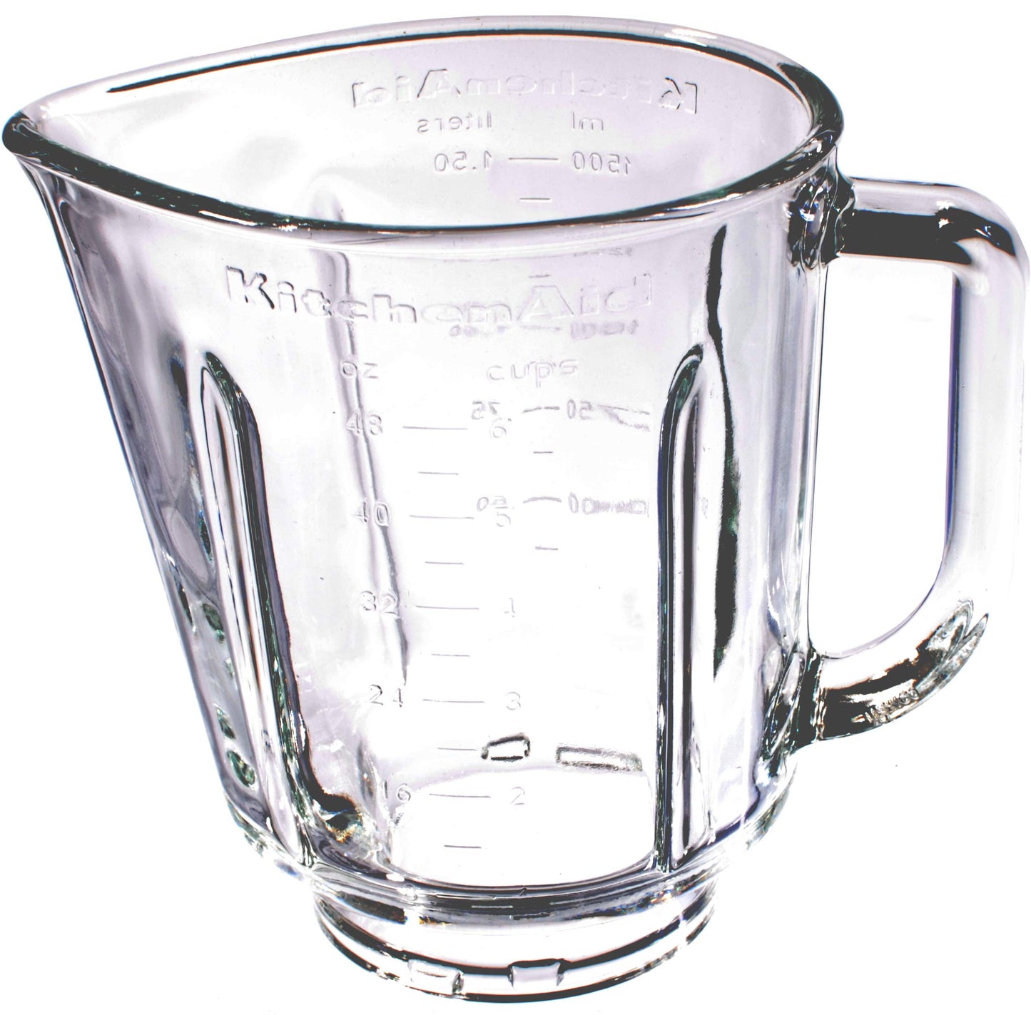 Replacement new replacement glass/pitcher 1.5 l for KitchenAid Stand Blender (models from KSB555, 5KSB555, KSB565, etc.)