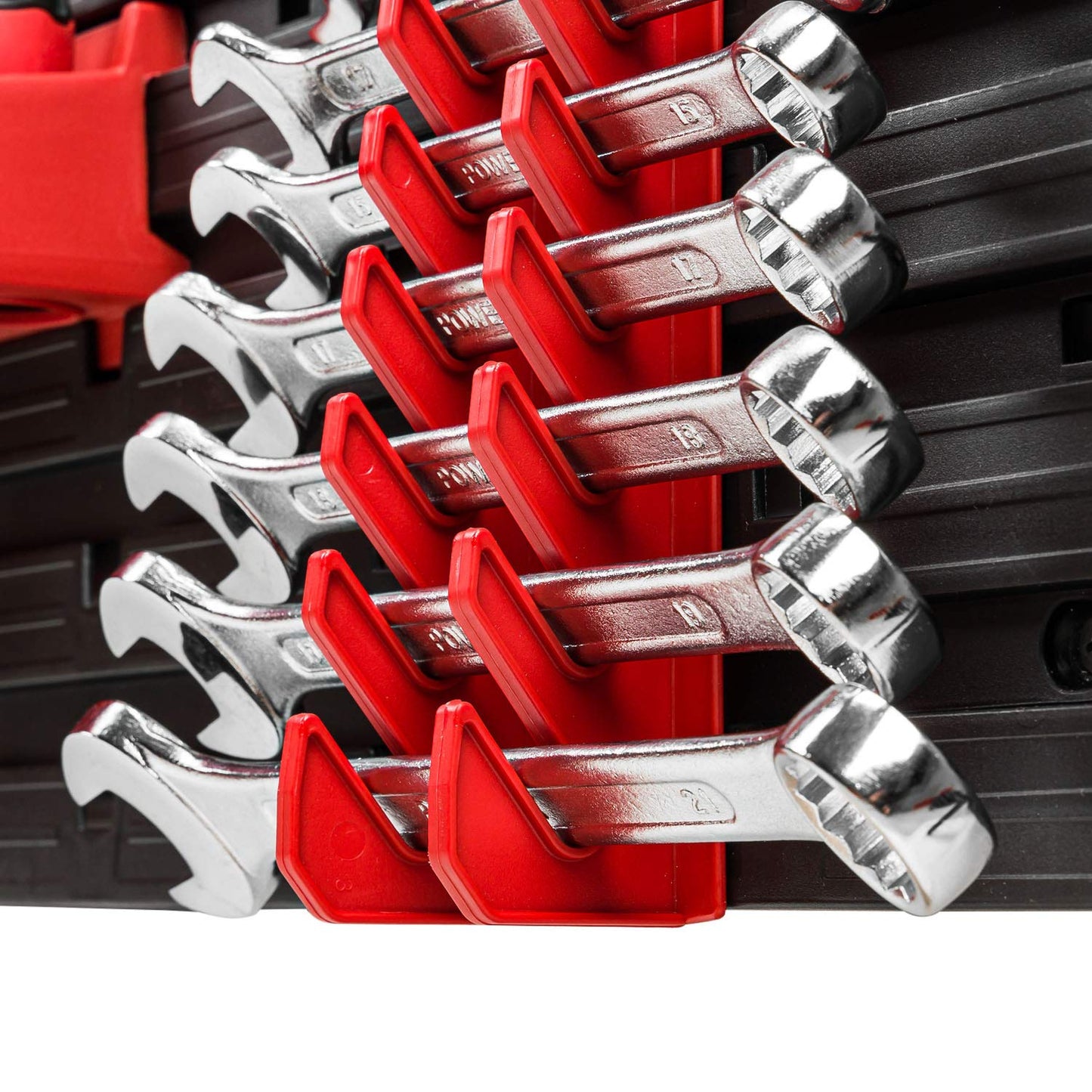 Tool wall storage system - 1152 x 780 mm pegboard with tool holders - Set 55 accessories tool pegboard workshop shelf