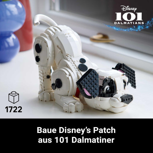 LEGO | Disney 101 Dalmatians Puppy - Adult Building Set - Transforms into 6 cute puppies with rotating head and tail - DIY Home Decor - Gift idea for fans - 43269