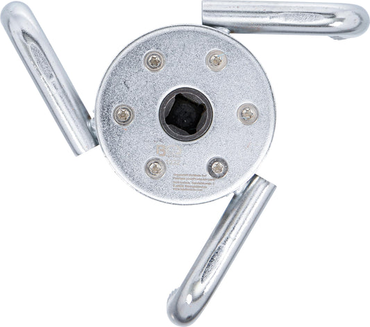 BGS 1032 | Air filter - Cartridge wrench, 3-armed | for cartridges Ø 95 - 150 mm, White