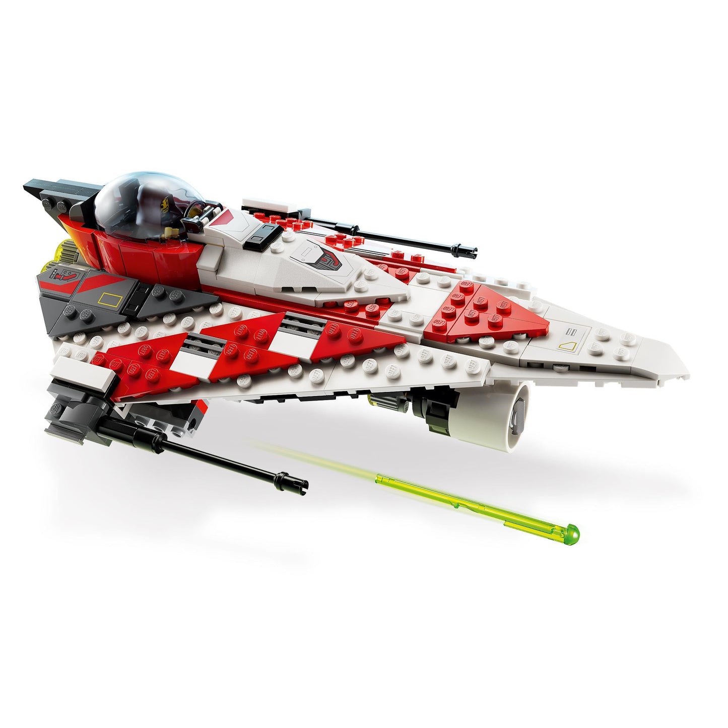 LEGO Star Wars Jedi Bob's Starfighter, construction toy, toy spaceship with bricks, popular character, birthday gift for boys, girls, and all fans aged 8+ 75388