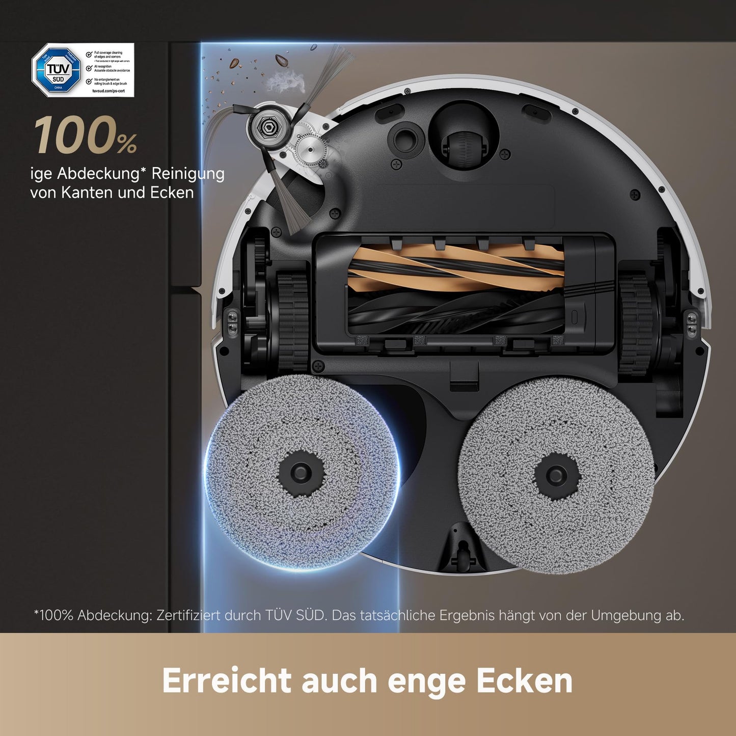dreame X50 Ultra Complete Robot Vacuum with Mopping Function, 20,000Pa Suction Power, 6cm Obstacle Clearance, with Mopping Function & Detachable Mop, AI Obstacle Avoidance and 360° Navigation.