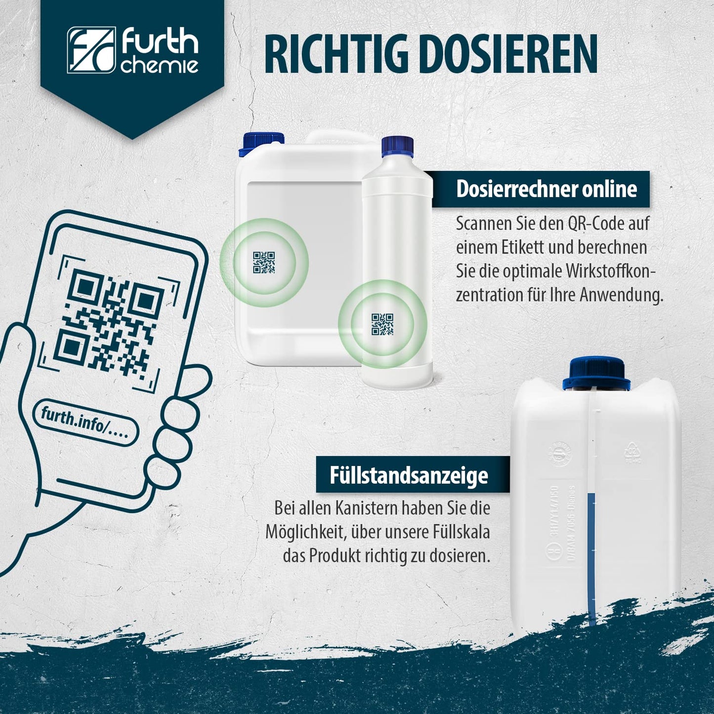 Ammonia solution 25% | 4 kg, including dosing calculator for any concentration <25%