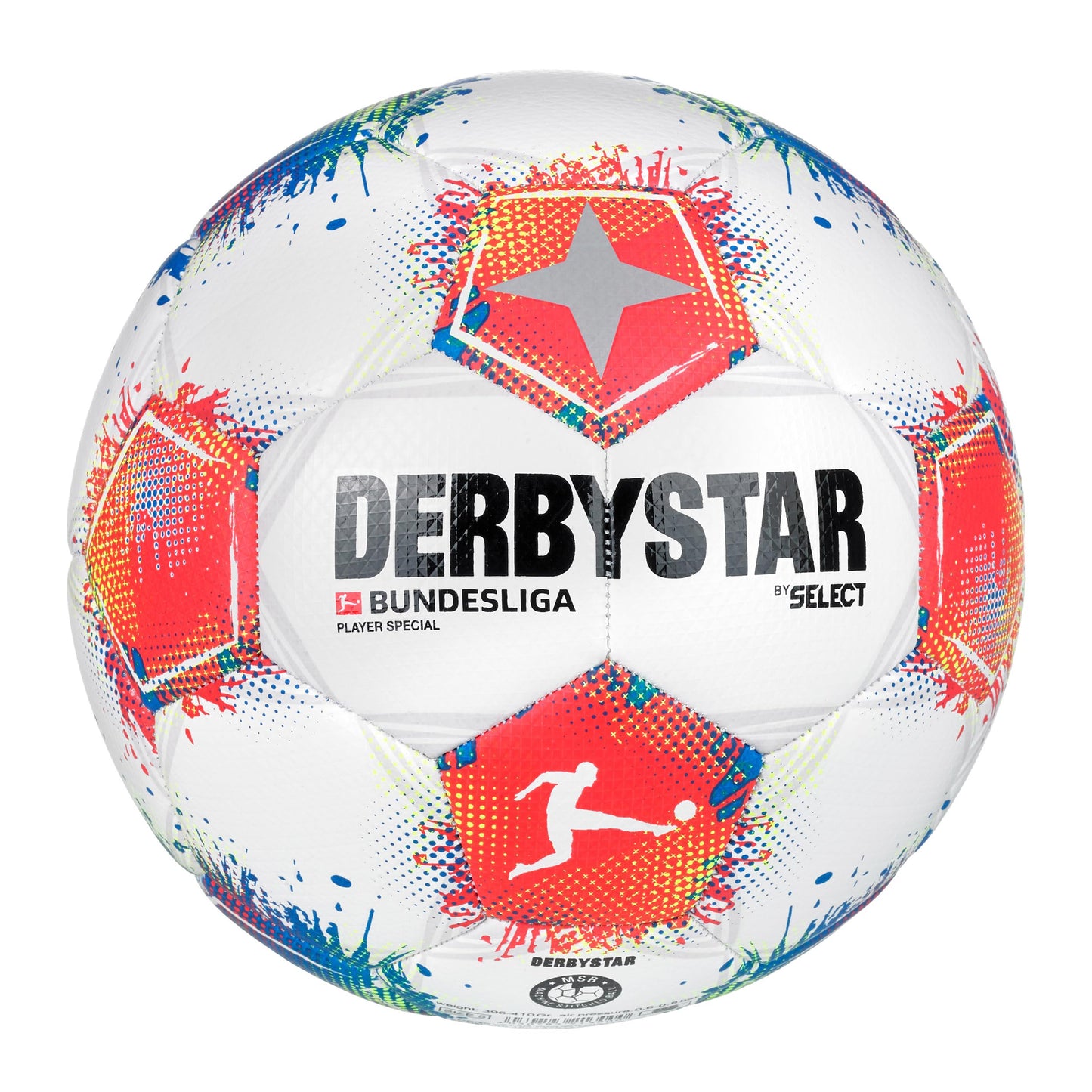Derbystar Bundesliga Player Special v25 soccer ball, size 5, leisure ball, design of the official match ball 2025/2026.