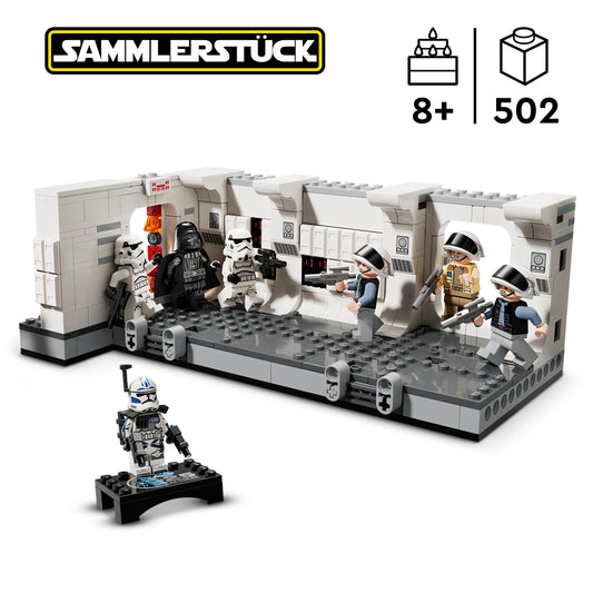 LEGO Star Wars The Tantive IV Set, building toy from the movie A New Hope, fantasy playset for kids to collect, gift idea for boys and girls 8+, as well as collectors. 75387
