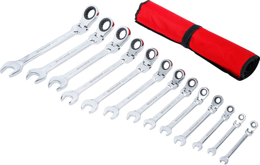 BGS Do it yourself ratcheting wrench set, flexible heads, sizes 8 - 32 30012
