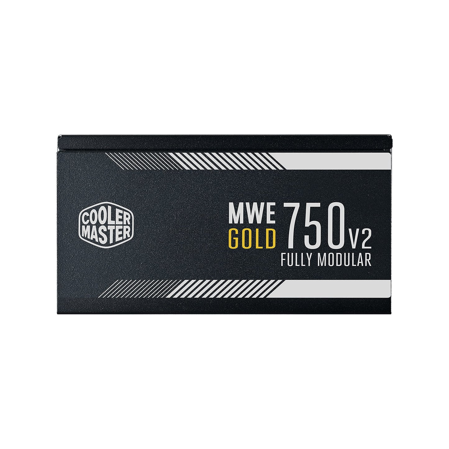 Cooler Master MWE 750 Gold V2, Modular PC Power Supply (EU Plug), 80 Plus Gold, 750 Watt PSU with Flat Cables, 120mm HDB Fan, Temperature Threshold 50°C