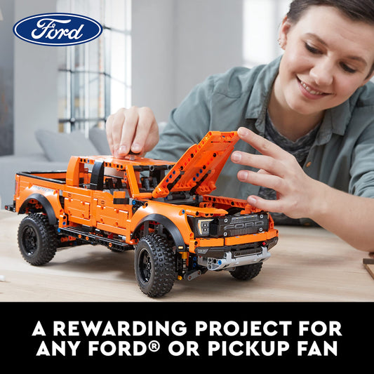 LEGO Technic Ford F-150 Raptor 42126 Building Kit; Enjoy a Rewarding Project; New 2021 (1,379 Pieces)