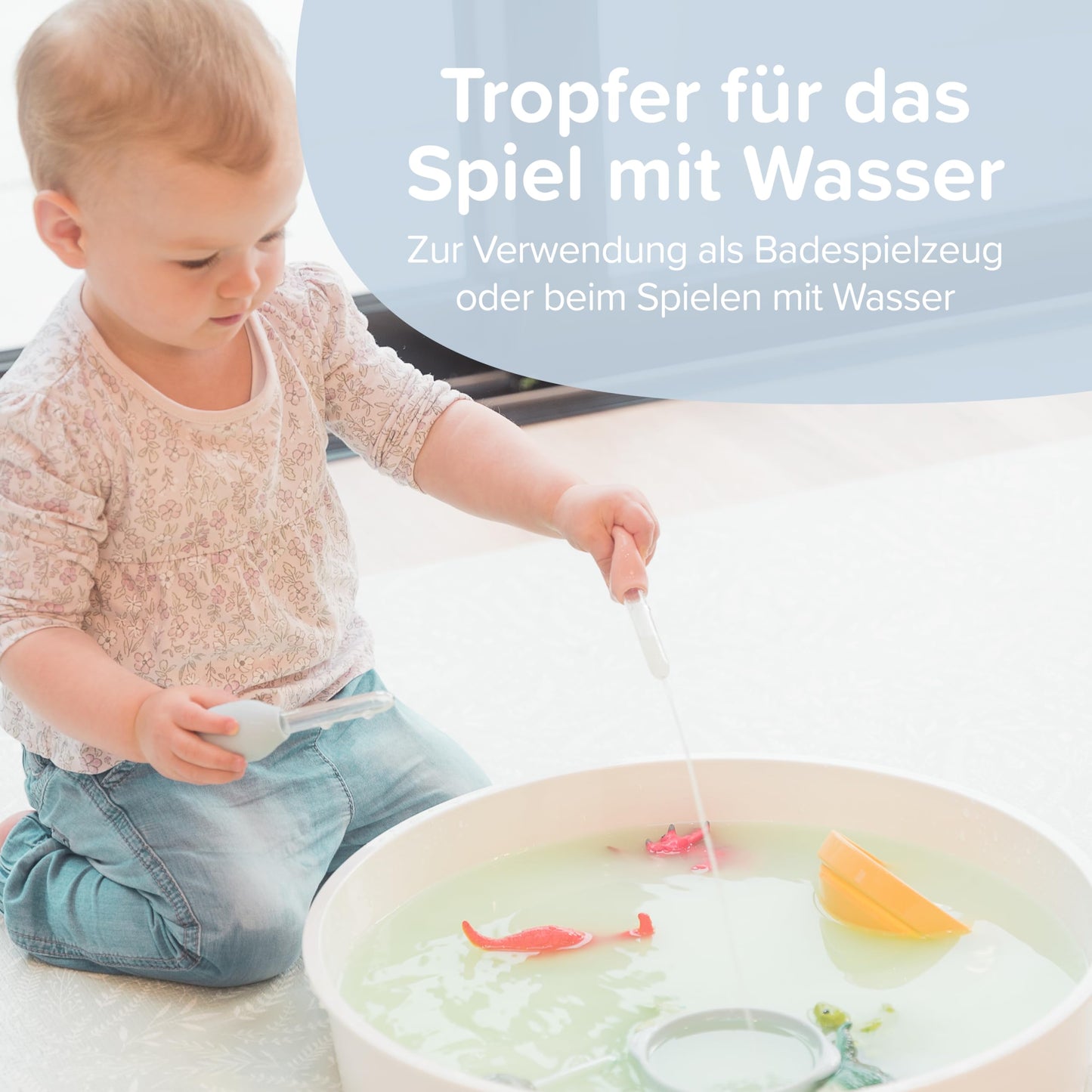 Inspire My Play 6 x Droppers for Kids - Droppers for Kids - Sensory Toys and Accessories for messy play - Pastel