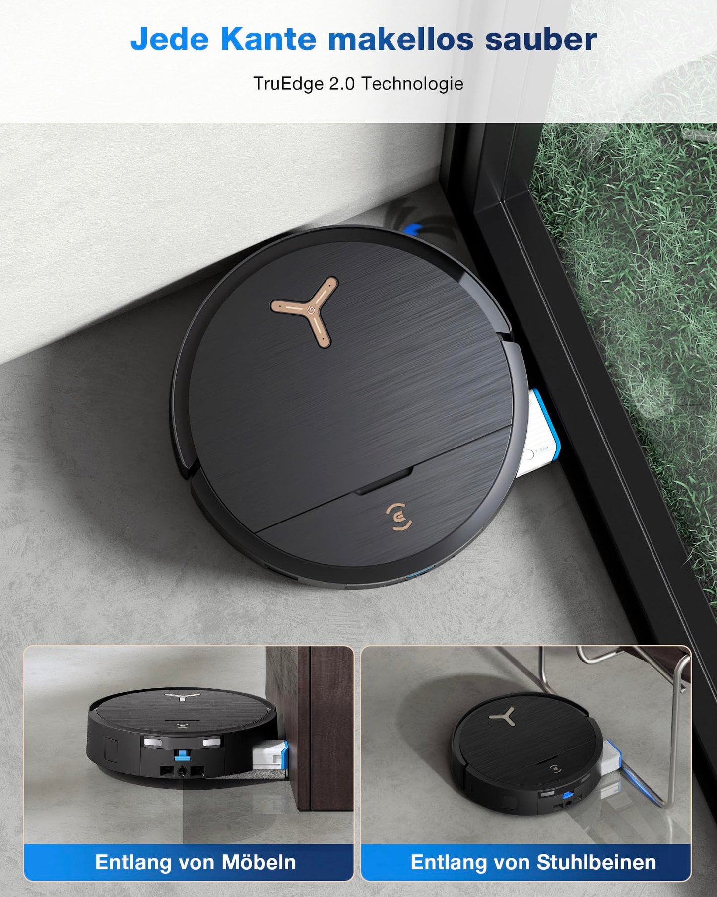 ECOVACS DEEBOT X9 PRO is a robot vacuum cleaner with mopping function, 16,600 Pa suction power, OZMO Roller, ZeroTangle 3.0, TruEdge 2.0, hot water mopping, hot air drying, All-in-One Omni Station, and YIKO-GPT.