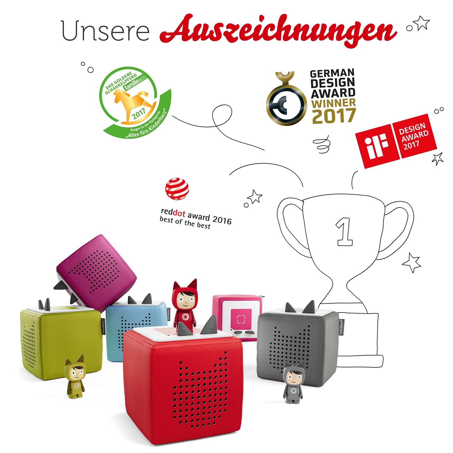 Tonies audio characters for Toniebox, Favorite Children's Songs - Birthday Songs, Children's songs for kids aged 3 and up, Playtime approximately 60 minutes