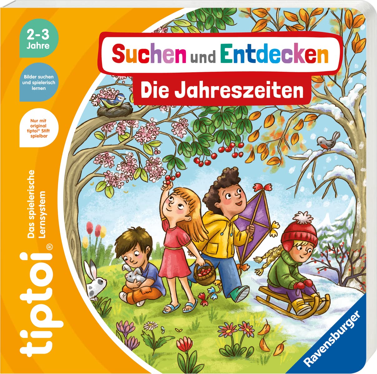 Ravensburger tiptoi Starter Set 00112 - Pen and Picture Book Search and Discover My World - Learning System for Children from 2 years & tiptoi® : The Seasons