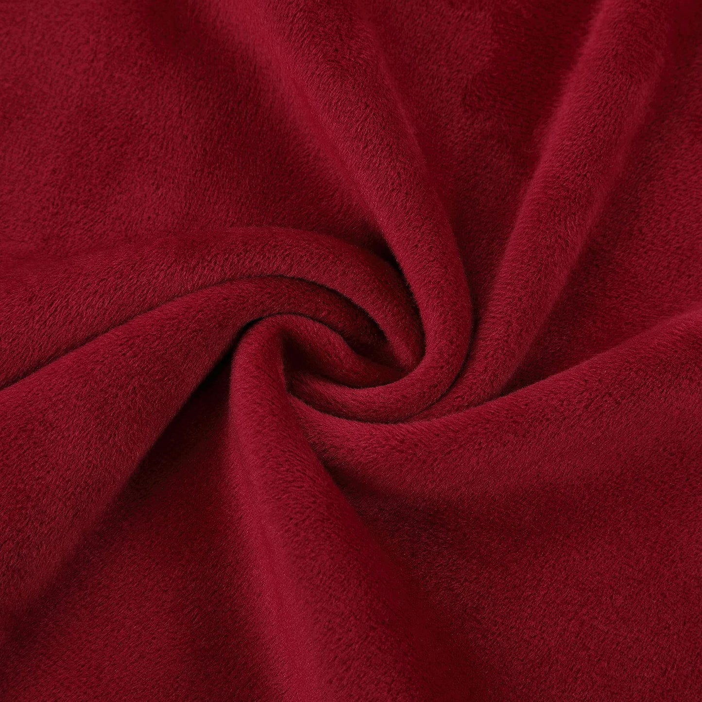 LinTimes Velvet Dining Chair Covers Stretch Chair Covers for Dining Room Velvet Chair Protection Covers Slipcover for Hotel Ceremony, Thick, Soft, Modern Style, 4-Pack Peacock Burgundy