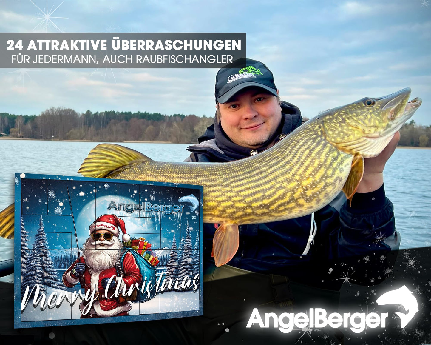Angel Berger Advent Calendar Christmas Calendar Fishing Calendar (Angel Berger Advent Calendar Allround)
