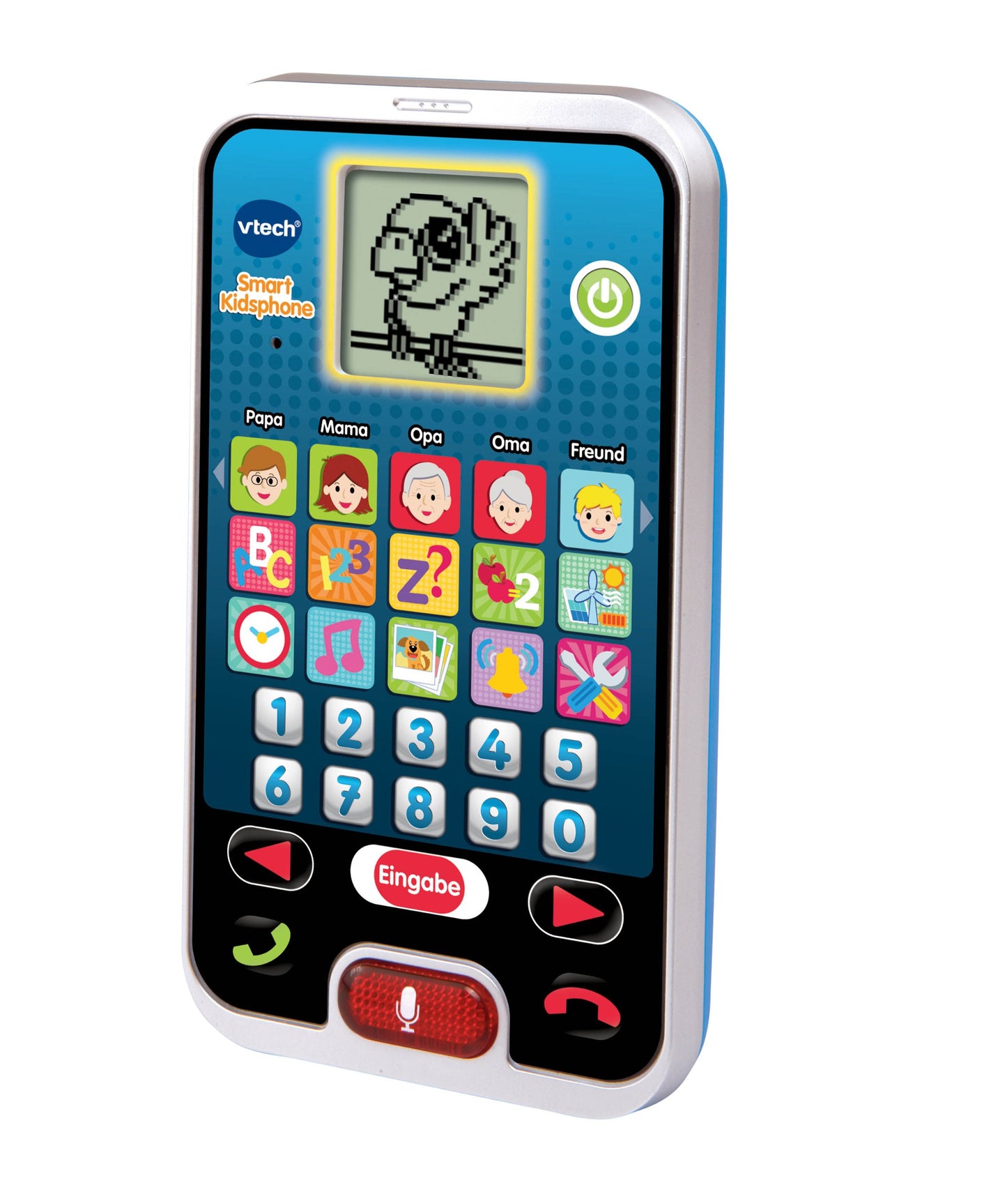 Vtech 80-155504 Tablet 2-in-1, White/Black & 80-139304 - Smart Kid's Phone