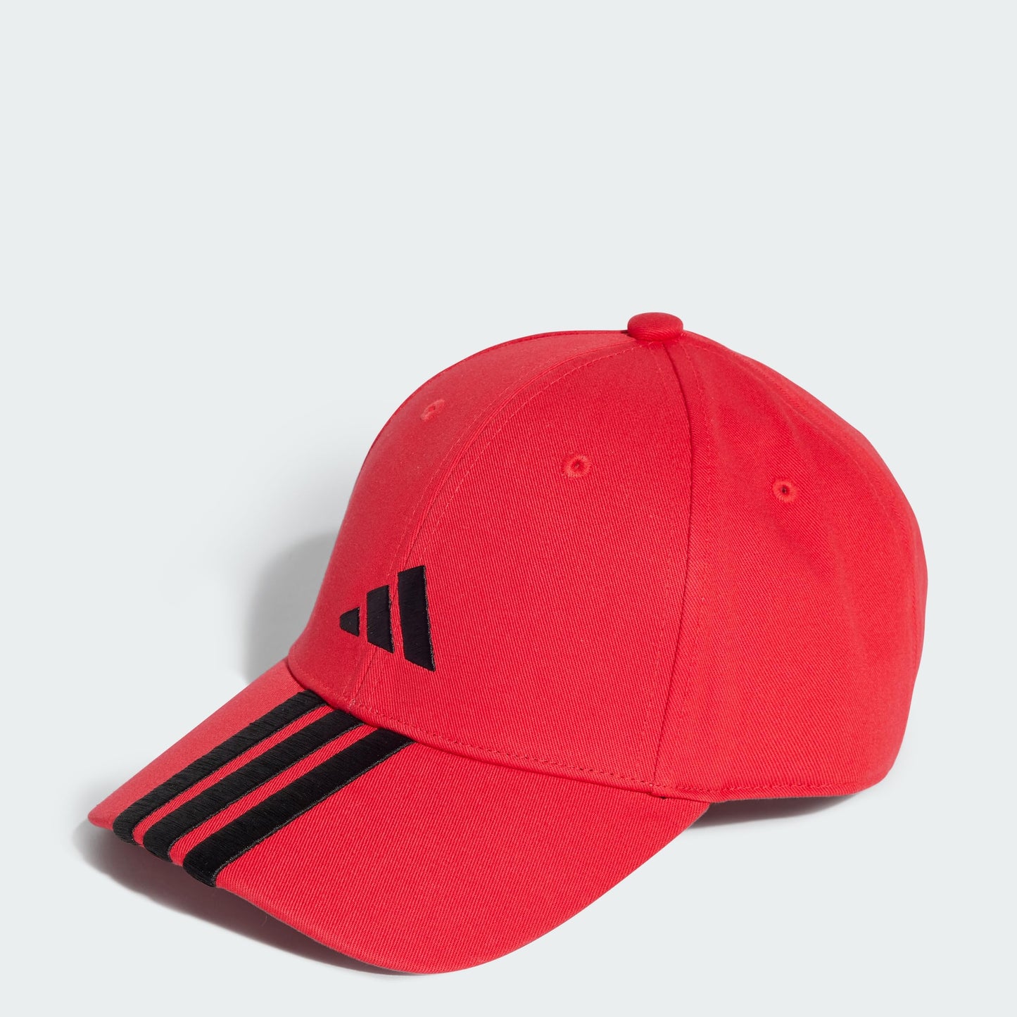 adidas Unisex Basketball 3S Cap New Logo, Pure Ruby/Black, S