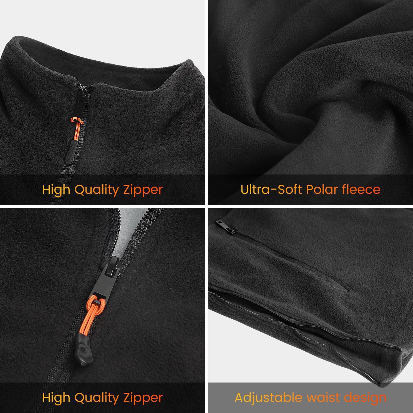 ISOPHO Heated Vest Women Men, Heated Vest USB Charging Heated Vest Unisex Warming Heated Vest with 13 Adjustable Temperature, Heated Jacket Winter Vest for Outdoor Hiking (No Battery)