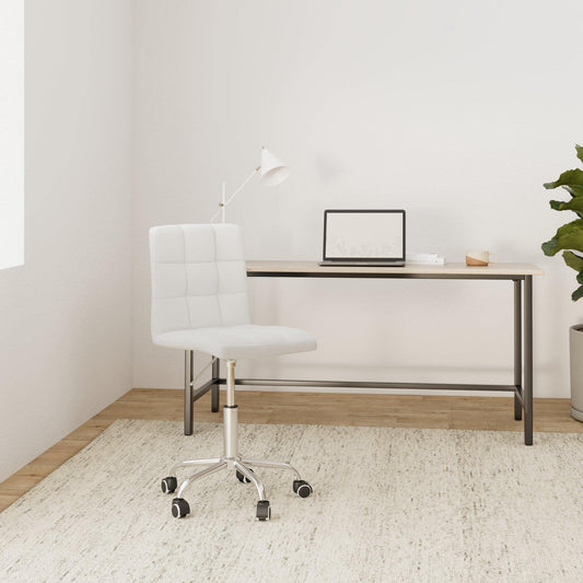 Beltom® Swivel Chair Office Chair Desk Chair Adjustable Height PC Chair Ergonomic - White