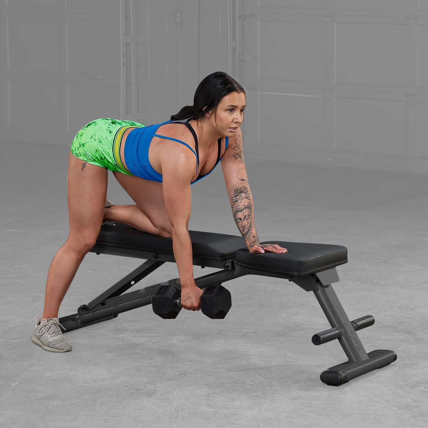 Body-Solid GFID-225B weight bench | foldable | fully assembled | incline setting | combination bench | workout bench | incline bench | flat bench | fitness bench | bench